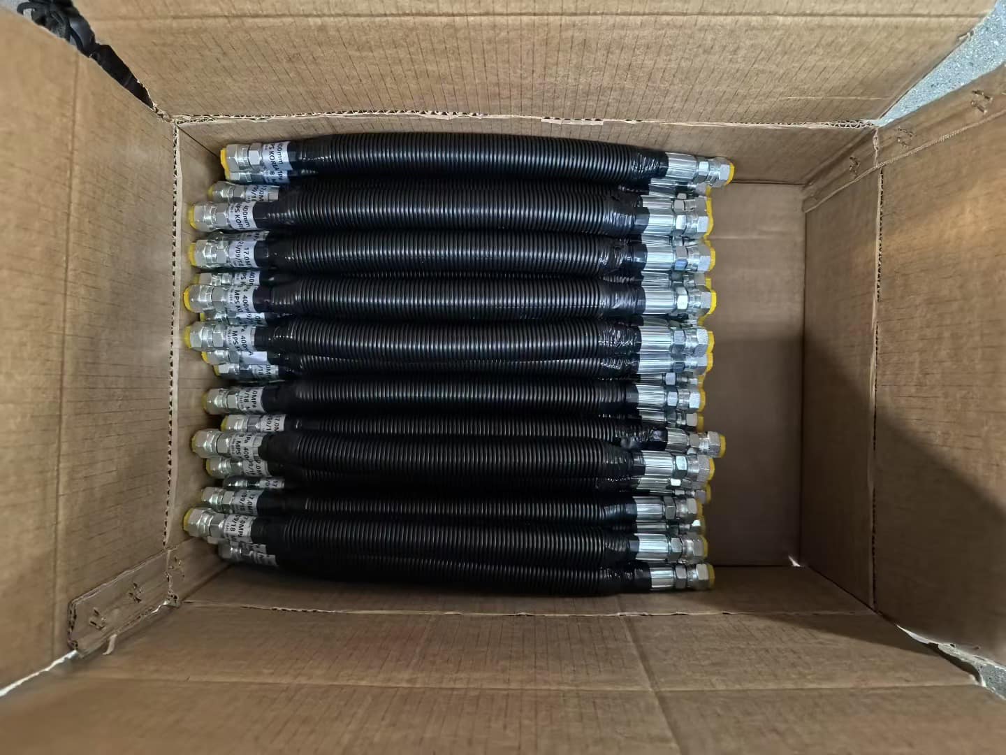 Steel wire spiral reinforced hose